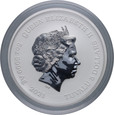 #AL# Tuvalu, Elżbieta II, 5 dolarów 2021, Hades, 5 uncji srebra