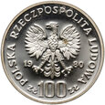 Polska, PRL, 100 złotych 1980, 50 lat Daru Pomorza, Próba