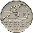 Polska,PRL, 2000 złotych 1980, Zimowe Igrzyska Olimpijskie, NGC PF 67