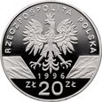 Polska, III RP, 20 złotych 1996, Jeż