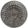 Polska, III RP, 20 zł 2009, 65. rocz. likwidacji Getta w Łodzi