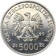 111. Polska, 5000 zł, 1989, Władysław II Jagiełło, próba, nikiel
