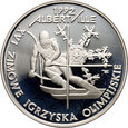 Polska, III RP, 200000 złotych 1991, Igrzyska w Albertville