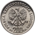 #AM# PRL, 200 zł 1979, Mieszko I, próba, nikiel