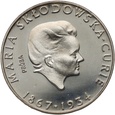 Polska, PRL, 100 złotych 1974, Maria Skłodowska-Curie, próba