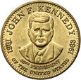 USA, medal wybity na pamiątkę śmierci Kennedy'ego  