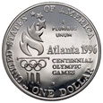 USA, dolar 1996 P, Igrzyska Olimpijskie-Tenis