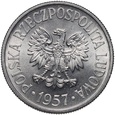 Polska, PRL, 50 groszy 1957