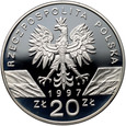 Polska, III RP, 20 złotych 1997, Jelonek rogacz