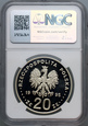 #AJ# Polska, III RP, 20 złotych 1995, Mikołaj Kopernik, NGC PF68