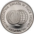 #AM# PRL, 1000 zł 1986, Mistrzostwa Świata Meksyk, próba, nikiel