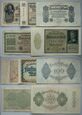 83. Niemcy, przekrojowy zestaw 49 banknotów 1904-1944