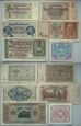 83. Niemcy, przekrojowy zestaw 49 banknotów 1904-1944