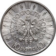 #AK#  Polska, II RP, 10 złotych 1939, Józef Piłsudski