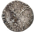 Hiszpania, Niderlandy Hiszpańskie, Filip IV, patagon 1654, Brugia