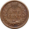 #AJ# USA, 1 cent 1864, Indianin, litera L