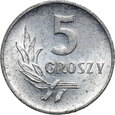 Polska, PRL, 5 groszy 1960