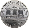 75. Austria, 1 1/2 euro 2010, Filharmonia, 1 uncja srebra