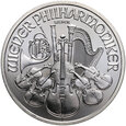 75. Austria, 1 1/2 euro 2010, Filharmonia, 1 uncja srebra