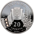 #AJ# Ukraina, 20 hrywien 2004, Taras Szewczenko