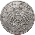 Niemcy, Prusy, Wilhelm II, 5 marek 1907 A, Berlin