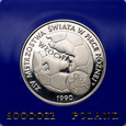 #M Polska, PRL, 20000 złotych 1989, MŚ Włochy 1990