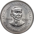 #AT# Filipiny, 1 peso 1964, Apolinario Mabini