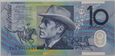 Australia, 10 dolarów 1991  z informacyjnym folderem, UNC