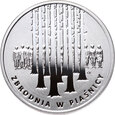 Polska, III RP, 10 złotych 2021, Zbrodnia w Piaśnicy