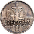 #AJ# Polska, III RP, 100000 złotych 1990, Solidarność, typ A