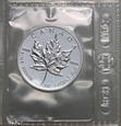 #AT# Kanada, 5 dolarów 1996, Liść Klonu, uncja srebra