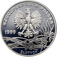 1661. Polska, III RP, 10 złotych 1999, Fryderyk Chopin