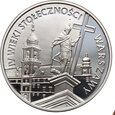 Polska, III RP, 20 złotych 1996, IV wieki stołeczności Warszawy