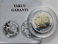 Finlandia, 10 markkaa 1995, Członkostwo w UE, rzadkie