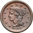 #B02# USA, 1 cent 1849, Liberty Head