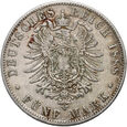 Niemcy, Bawaria, 5 marek 1888