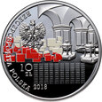 Polska, III RP, 10 złotych 2018, My Polacy Dumni i Wolni