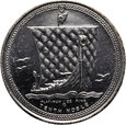 Wyspa Man, Elżbieta II, 1/10 nobla 1985, Łódź, 1/10 uncji platyny