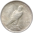 1263. USA, 1 dolar, 1923,  Peace