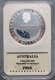 #AJ# Australia, dolar 2007, Skarby Australii- Szafiry, GCN PR68