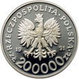 III RP, 200000 złotych 1991, Igrzyska XXV olimpiady Barcelona 1992