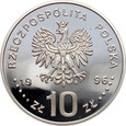 Polska, III RP, 10 złotych 1996, Zygmunt II August, Popiersie