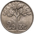 107. Polska, PRL, 20 złotych 1973, Kwitnące drzewo, Próba