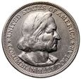 01. USA, 1/2 dolara 1893, Krzysztof Kolumb