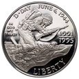 USA, dolar 1995 W, D-Day