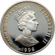 Kajmany, Elżbieta II, dolar 1996, Żeglarstwo