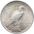 1262. USA, 1 dolar, 1922,  Peace
