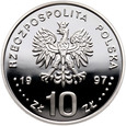 1055. Polska, 10 złotych 1997, 100-lecie śmierci św. Wojciecha