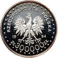 Polska, III RP, 300000 zł 1994, Powstanie Warszawskie