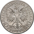 #AJ# Polska, II RP, 10 złotych 1933, Jan III Sobieski